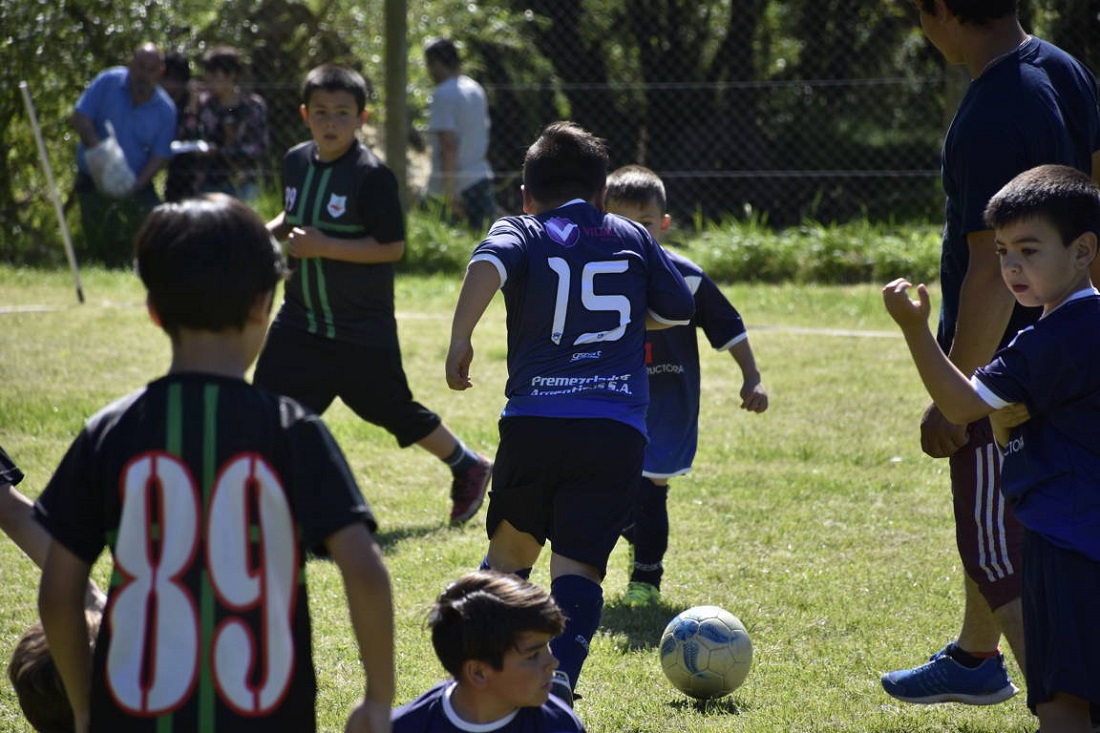 Más de 200 chicos participaron del encuentro de Fútbol Formativo en General Pirán