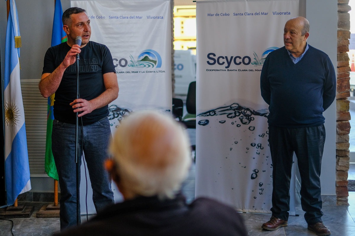 La Cooperativa Scyco prestará el servicio de cloacas en Santa Clara del Mar y este mes se harán las primeras conexiones a la red