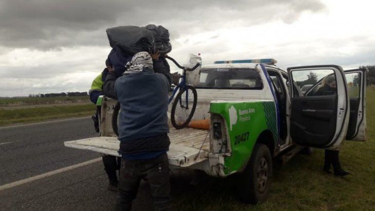 El paraguayo que hizo 1500 km en bici hasta Mar del Plata no pudo entrar y lo mandaron para atrás