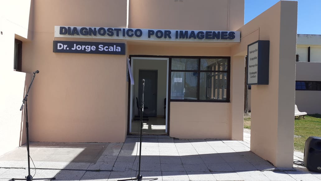 Se puso en valor la Sala de Diagnóstico por Imágenes con la imposición del nombre «Dr. Jorge Scala»