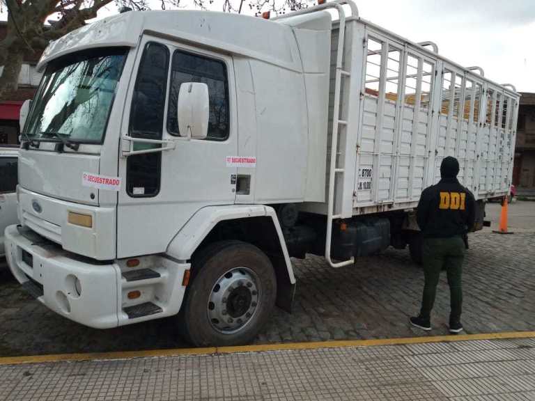 BALCARCE: Secuestraron un camión con numeración adulterada, el chofer es de Coronel Vidal
