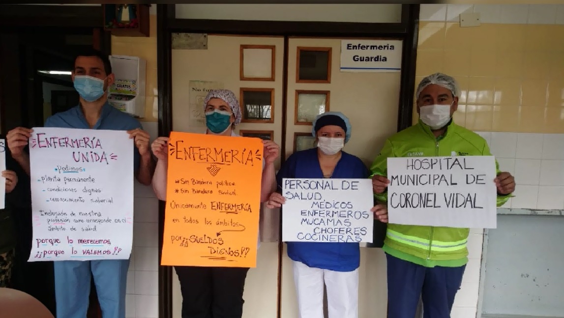 Los enfermeros municipales de Mar Chiquita elevaron una nota solicitando mejoras salariales y laborales