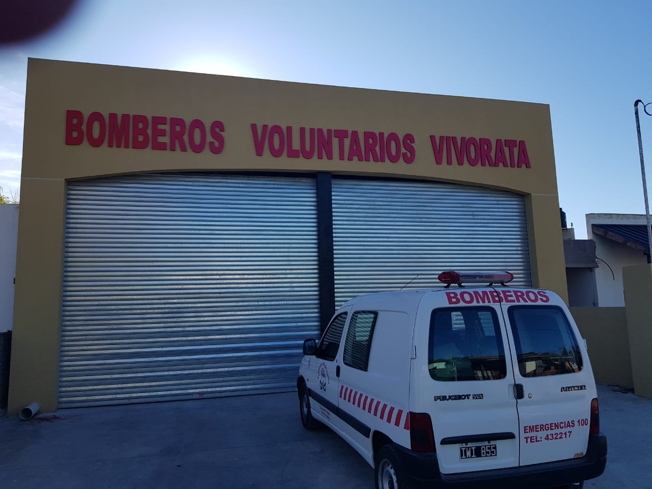Los Bomberos ultiman detalles para el nuevo cuartel de Vivoratá