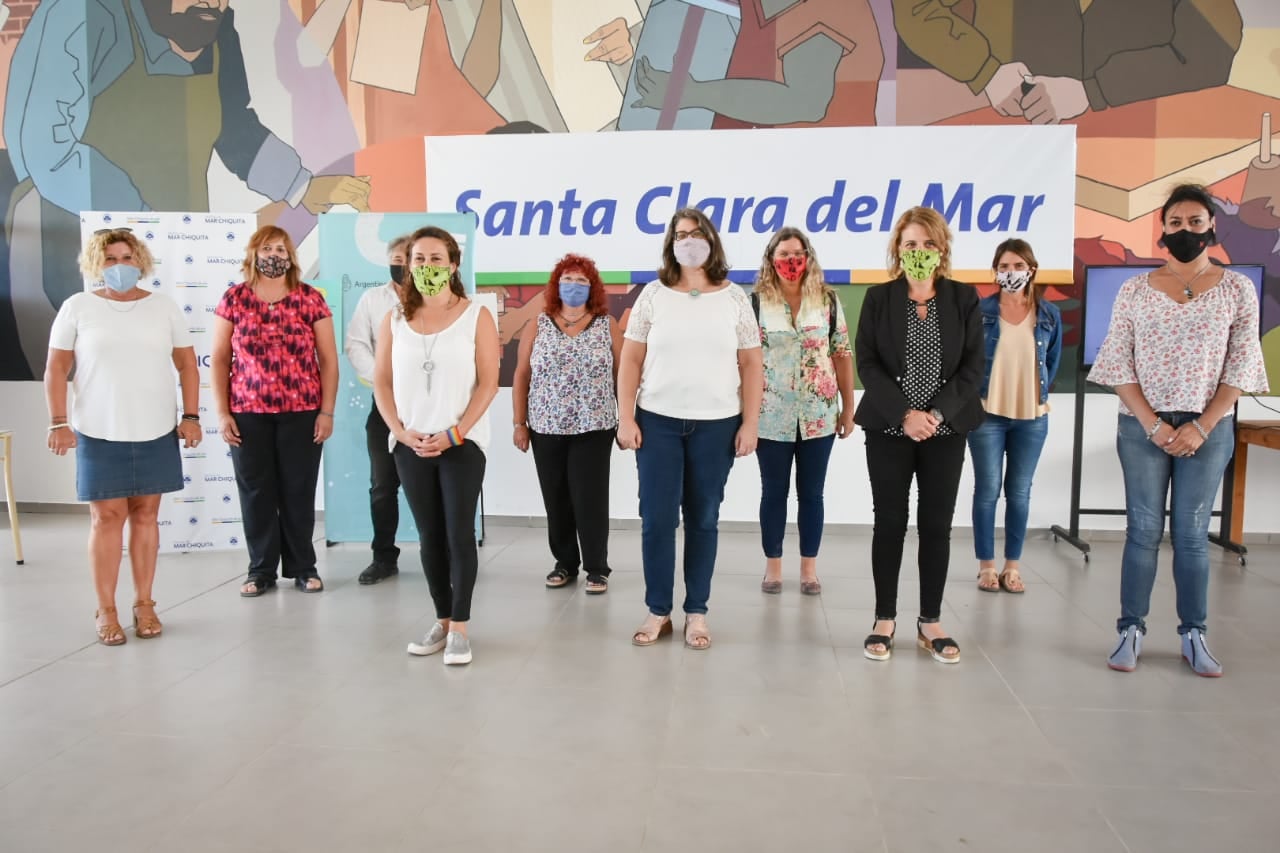 Se presentó la campaña nacional «Argentina Unida Contra las Violencias de Género» en Santa Clara del Mar