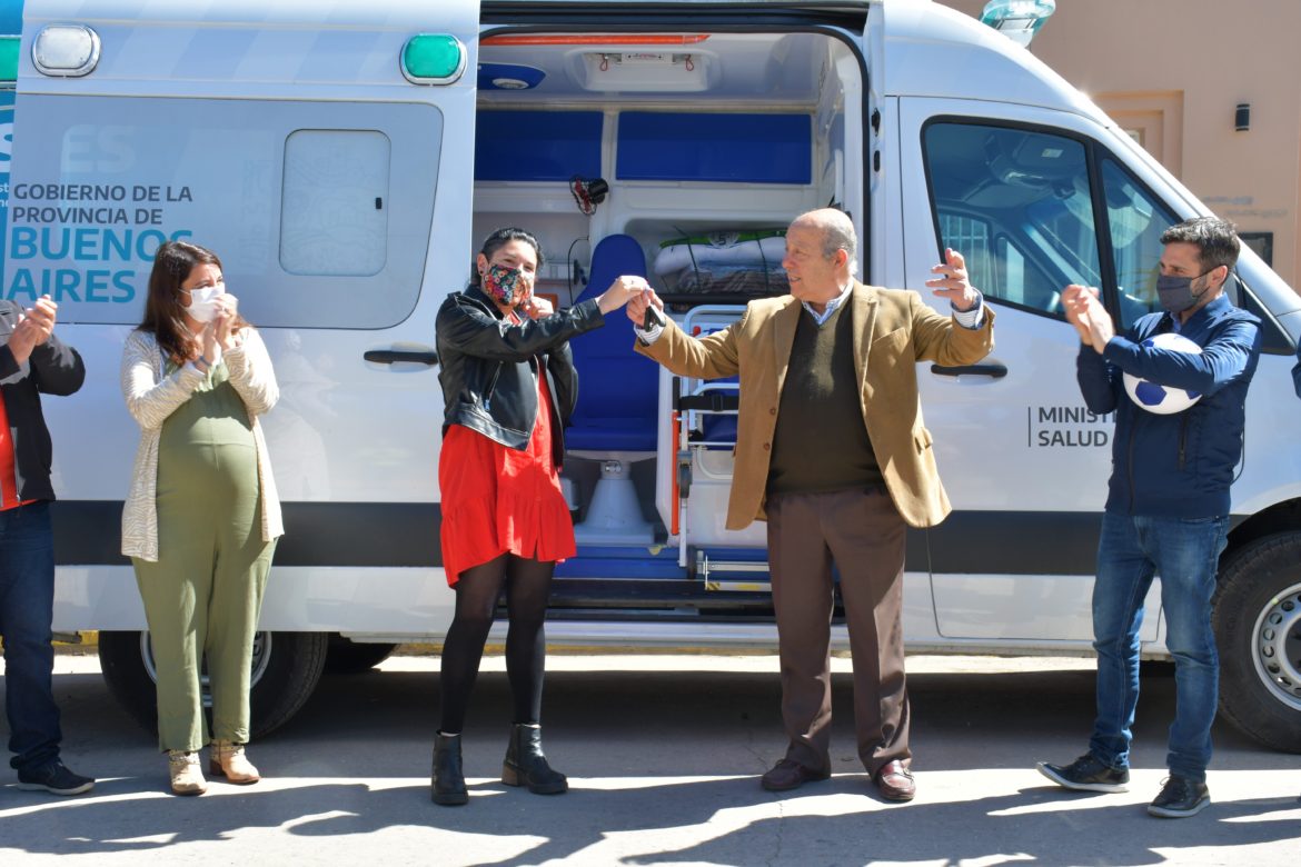 La Provincia entregó una nueva ambulancia UTIM al Partido de Mar Chiquita