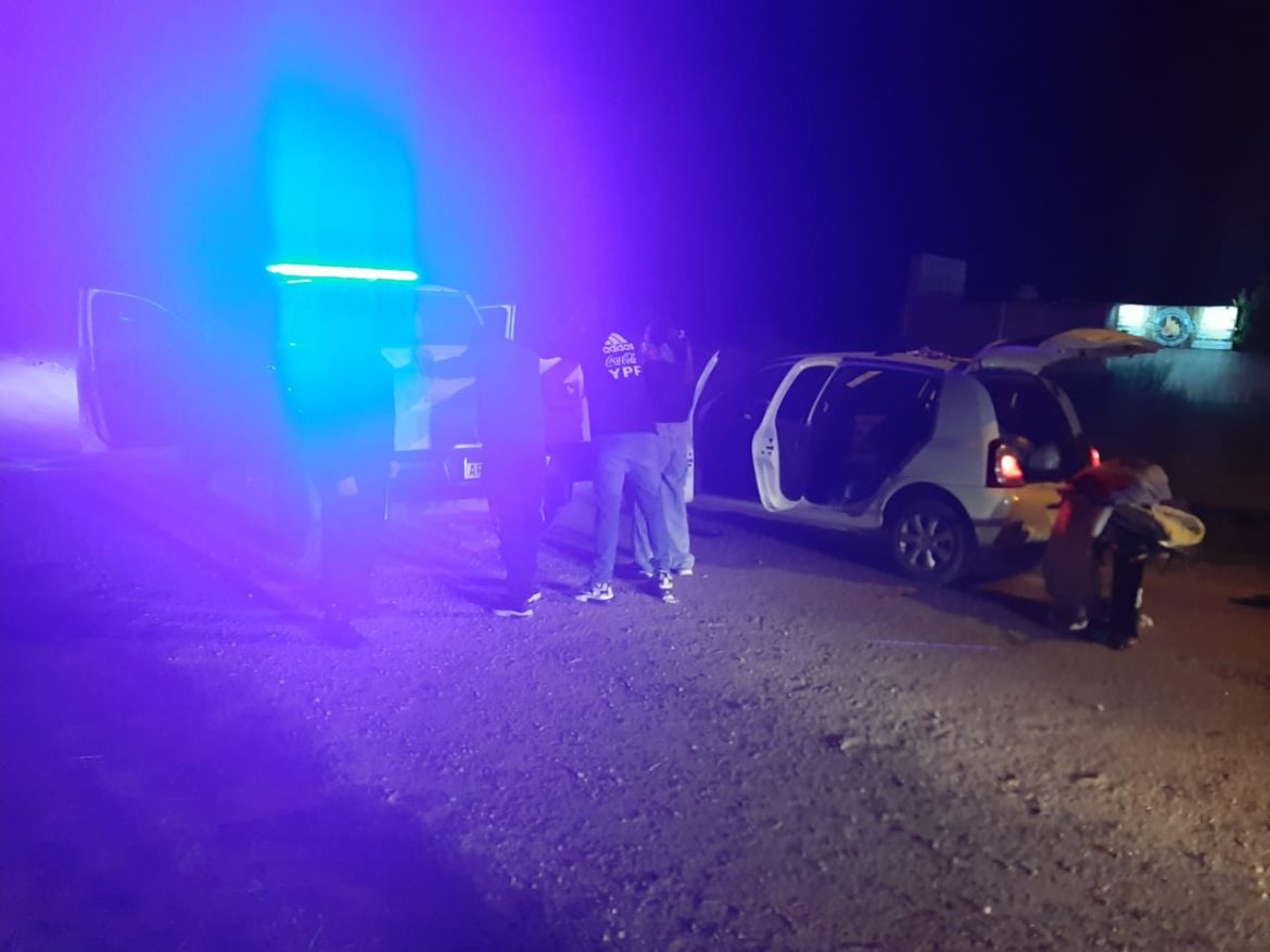 CNEL VIDAL: Llevaban cocaína fraccionada a bordo de un auto con un menor de 5 años