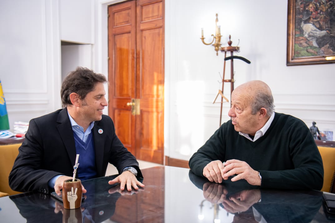 Jorge Paredi se reunió con el gobernador Axel Kicillof por los proyectos de Mar Chiquita