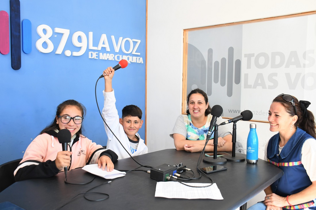 Más escuelas se suman a la radio municipal La Voz de Mar Chiquita