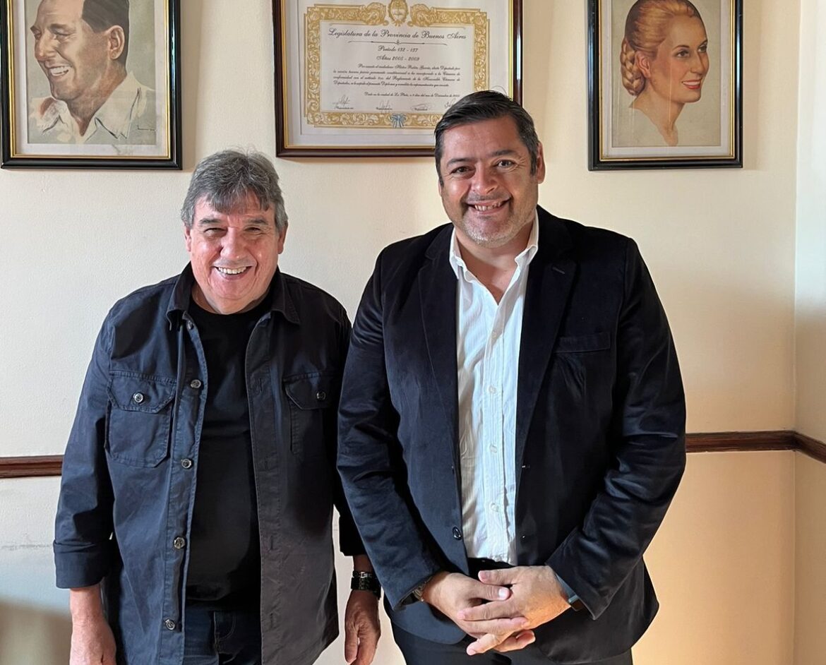 El Secretario General de la FeSiMuBo, «Cholo» García, respaldó a Marcelo Sosa ante una eventual precandidatura en Mar Chiquita