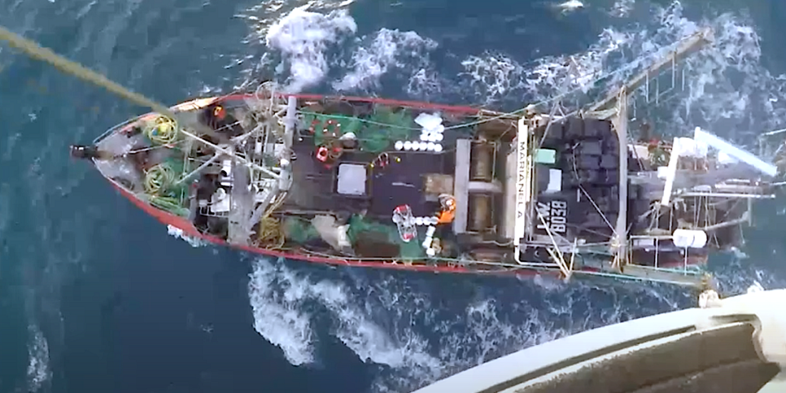 Mar del Plata: Prefectura aeroevacuó de urgencia al tripulante de un pesquero