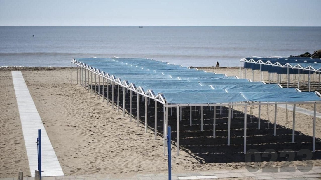 Campaña electoral en Mar del Plata: Raverta propone ampliar la playa pública en 100 mil metros cuadrados