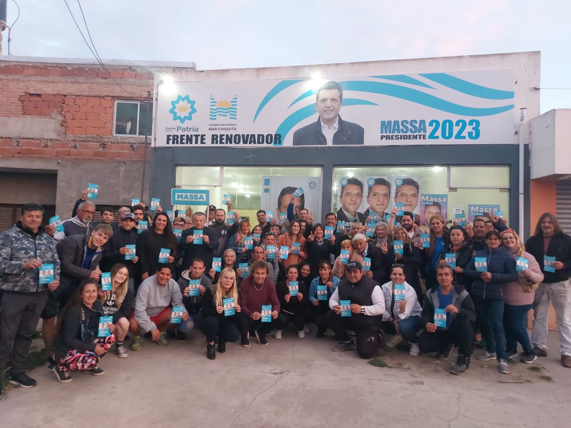 MARCELO SOSA: «Votar a Massa es defender los puestos de trabajo que genera el turismo en Mar Chiquita»