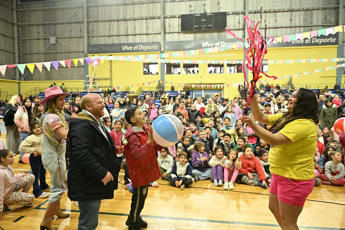 Más de 4 mil niños y niñas disfrutaron del Mes de las Infancias en Mar Chiquita