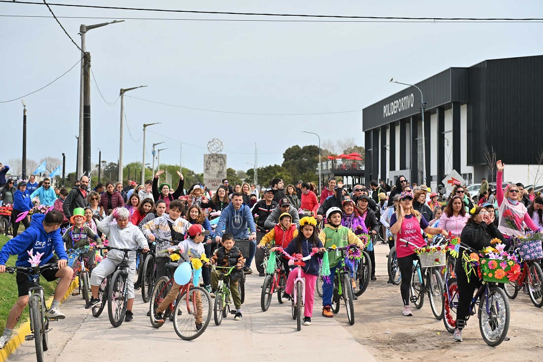 Primavera sobre ruedas, un éxito en Santa Clara del Mar