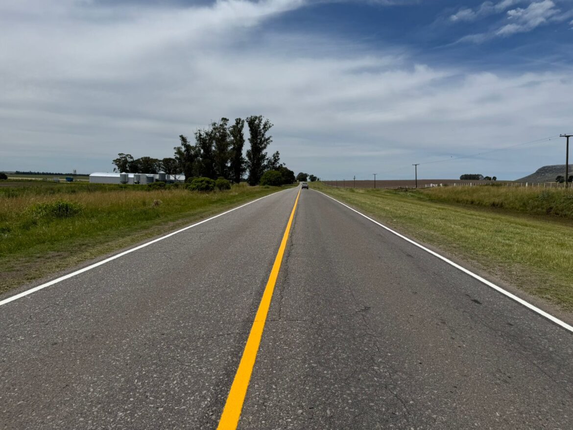 Tras muchísimos años de reclamos, finalmente se concreta la demarcación de la Ruta 55 entre Vidal y Balcarce