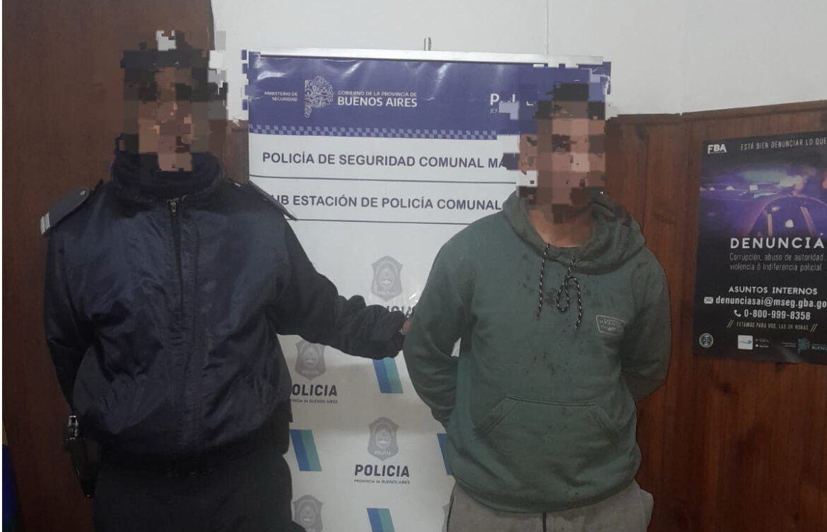 Violencia de género y amenazas con arma blanca en General Piran