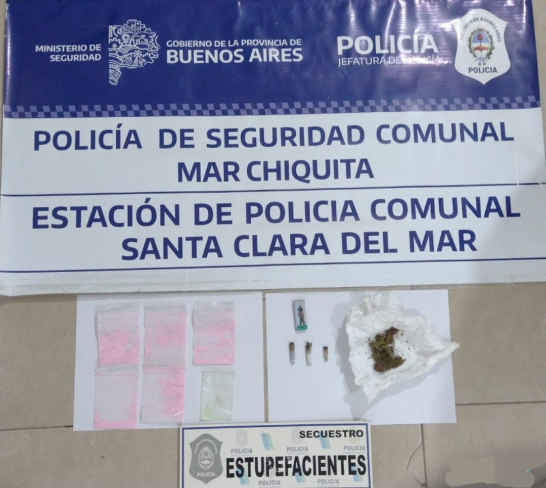 TUSSI Y MARIHUANA: Secuestran estupefacientes y un automóvil