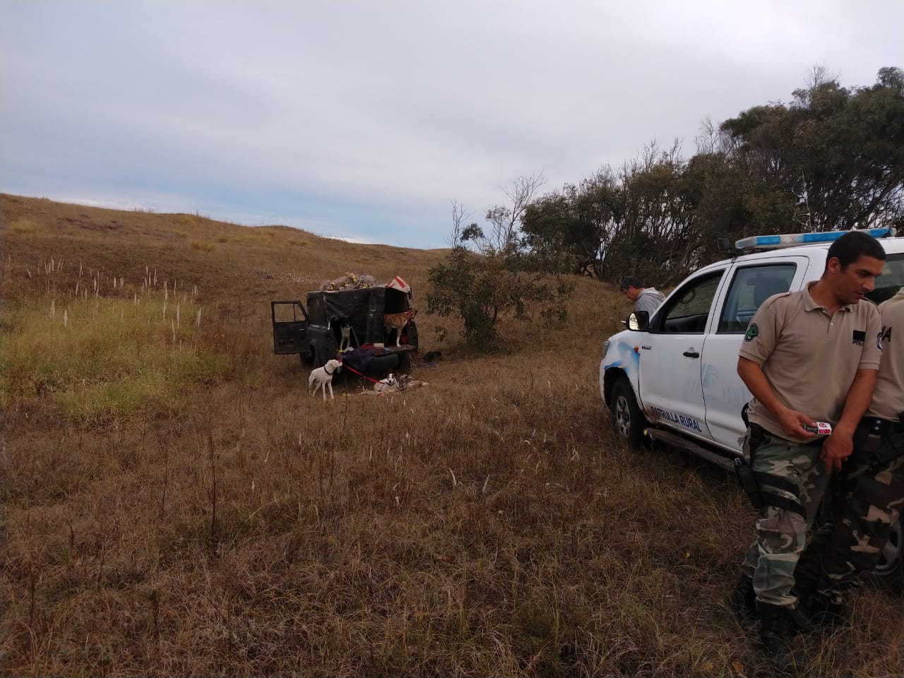 RESERVA NATURAL: Seis horas de persecución y tres cazadores furtivos demorados