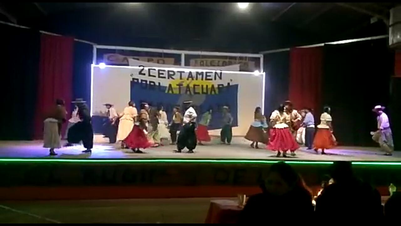 Después de 10 años, la Agrupacion “El Potrillo” volvió a participar de un certamen de folclore