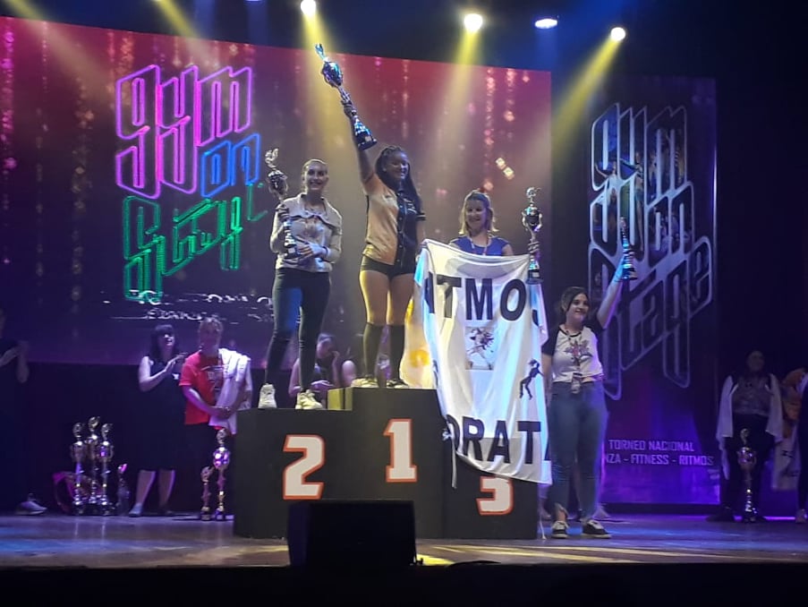 VIVORATÁ: Gran participación del grupo de ritmos en las finales nacionales “Gym on Stage” de Buenos Aires