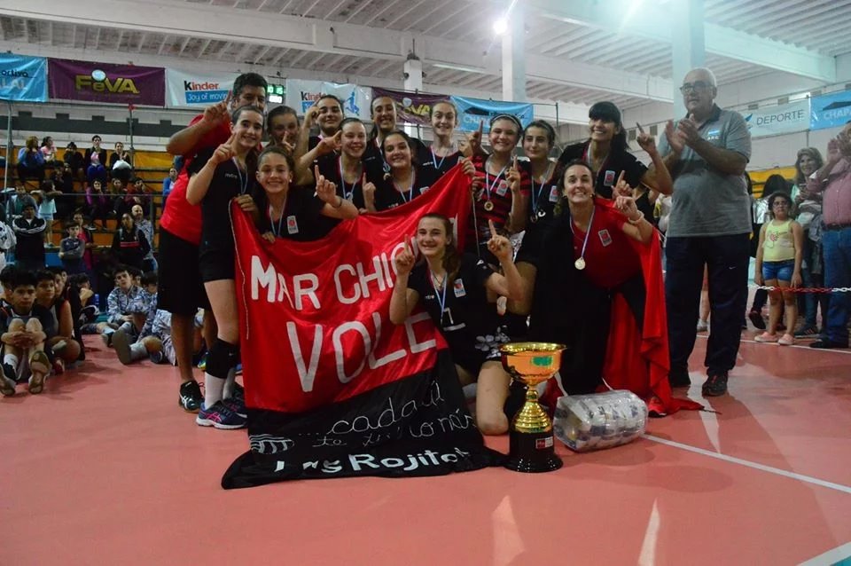 Mar Chiquita Vóley se consagró campeona nacional sub 13 en la categoría femenina