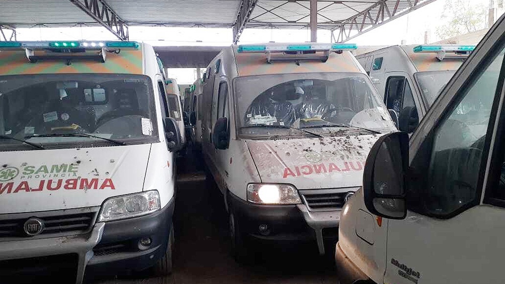 Recuperaron 24 ambulancias «abandonadas» por la gestión de Vidal