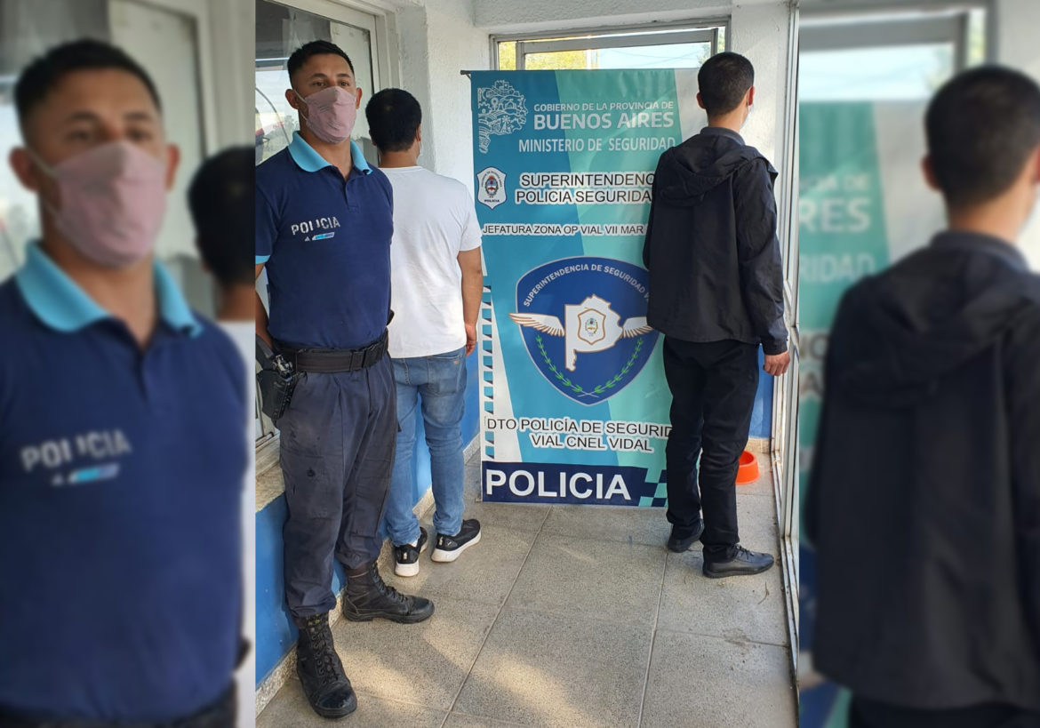 CNEL VIDAL: La policía vial interceptó un automóvil que había sido robado en Lomas de Zamora