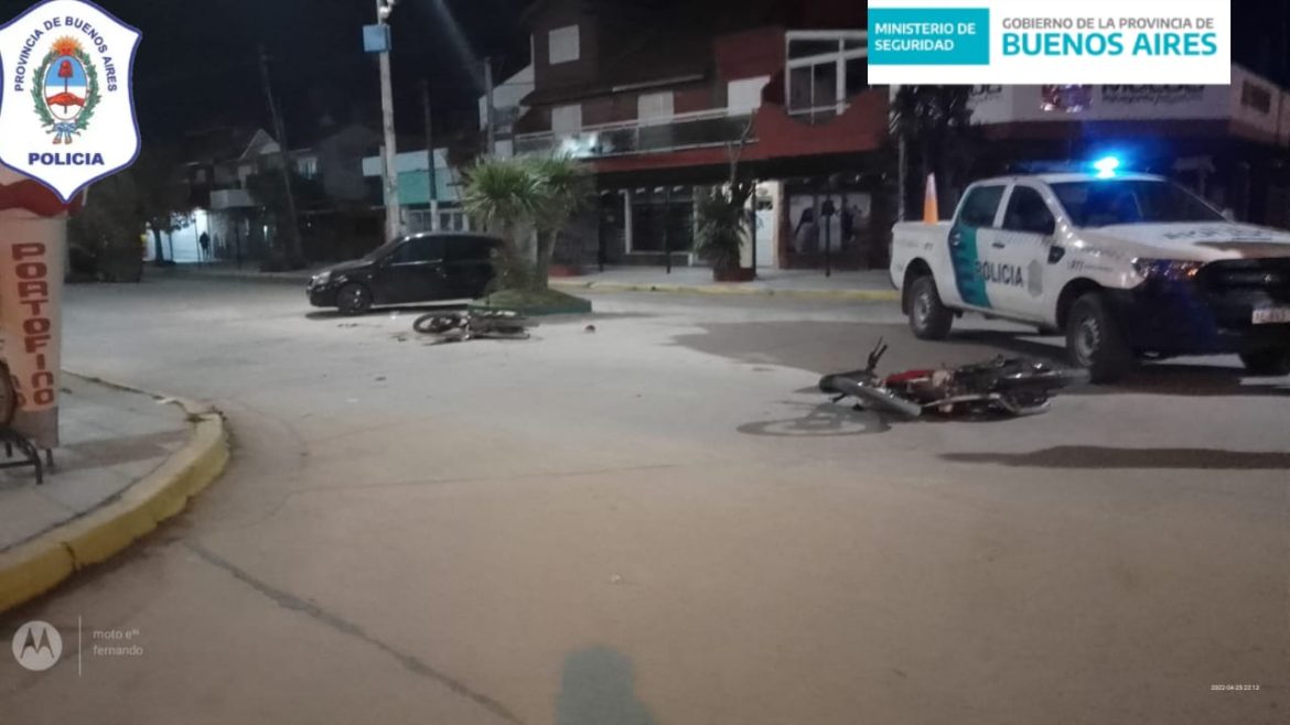 SANTA CLARA: Dos heridos tras una colisión entre motocicletas