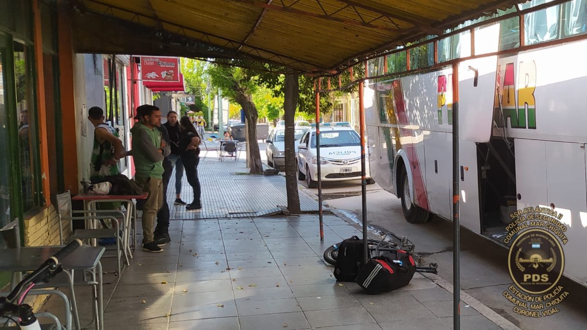 CNEL VIDAL: “Todo marchaba sobre ruedas”, hasta que la policía descubrió que iba con una bicicleta robada