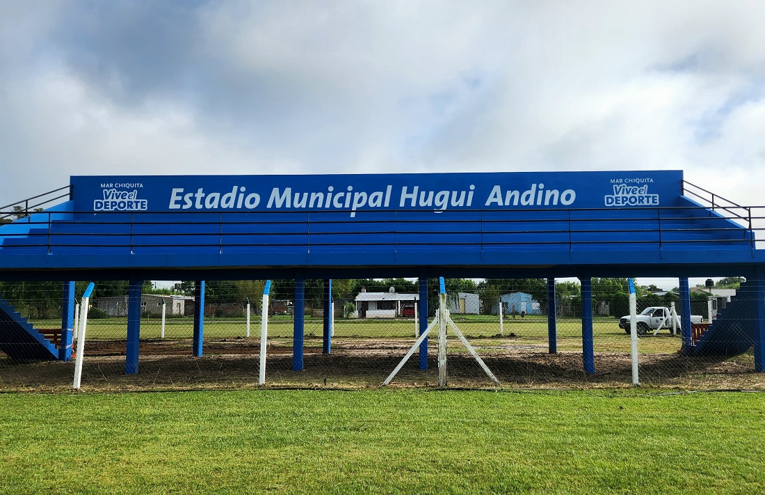 Vivoratá: se inaugura la tribuna en el Estadio Municipal