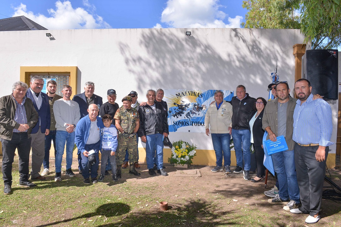 Malvinas Argentinas: Mar Chiquita conmemoró el Día del Veterano y los Caídos en la Guerra