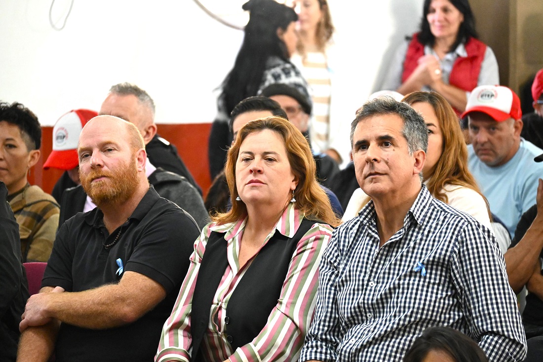 Wischnivetzky estuvo presente en el Encuentro Nacional de Cooperativismo