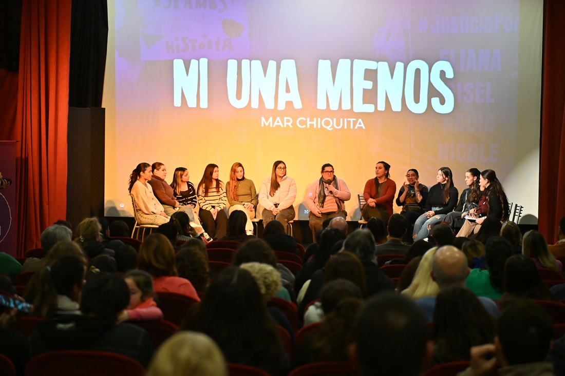 Ni Una Menos en Mar Chiquita: se estrenó “Ausencias”