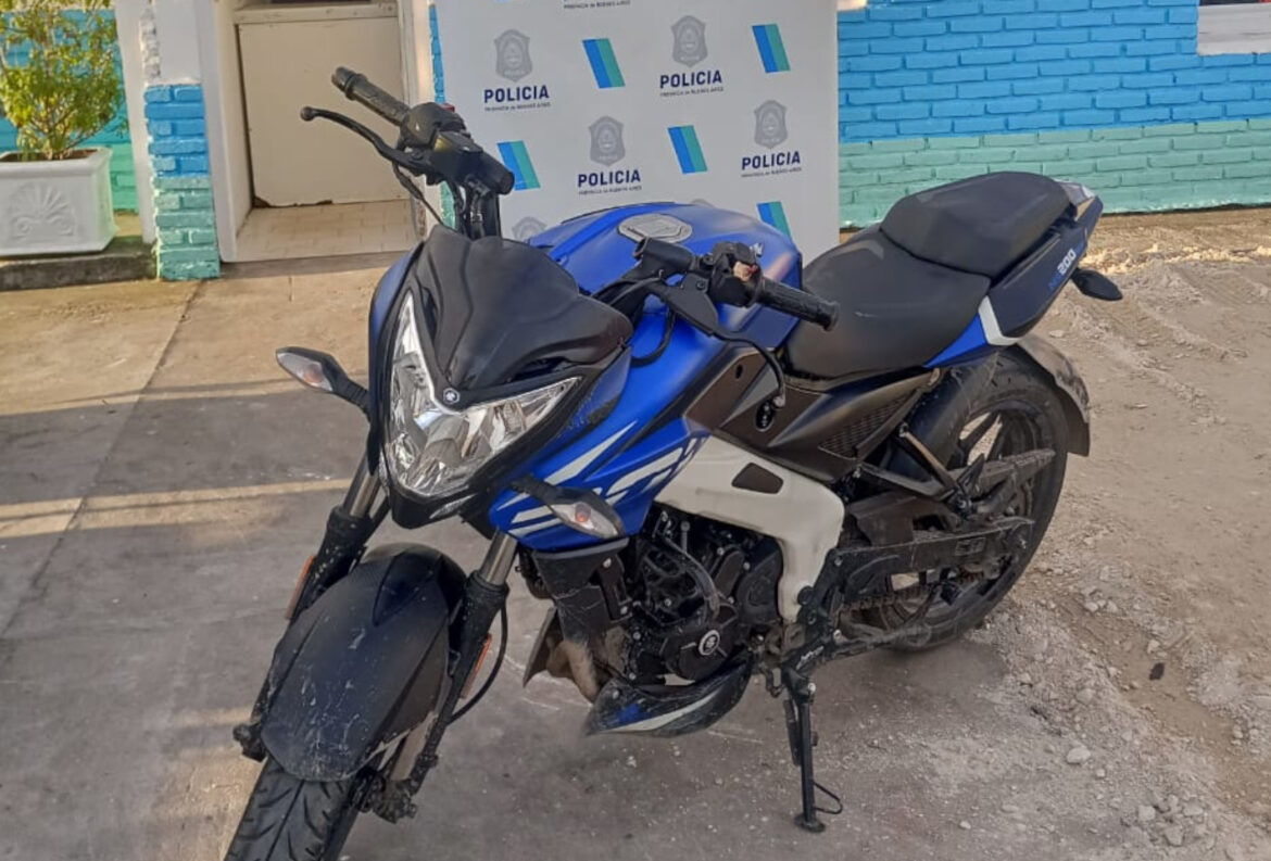 BALNEARIO MAR CHIQUITA: Manejaba una moto con pedido de secuestro activo