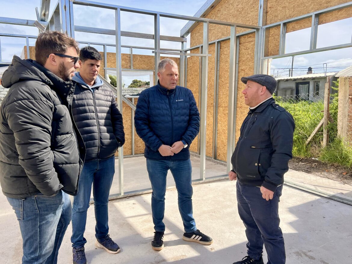 Avanza la obra de la sede propia para los veteranos de Malvinas en Mar Chiquita
