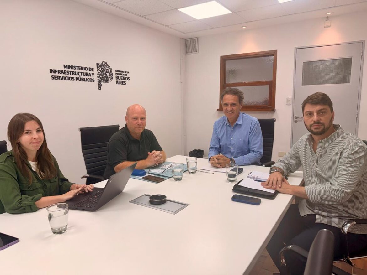 Mar Chiquita gestiona con la provincia nuevas obras públicas para el distrito