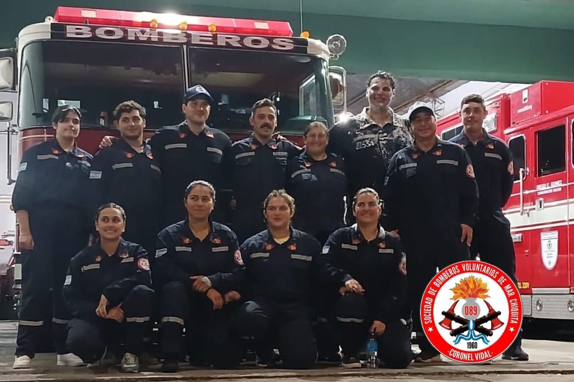La central 089 de Coronel Vidal tiene 12 nuevos Bomberos Voluntarios